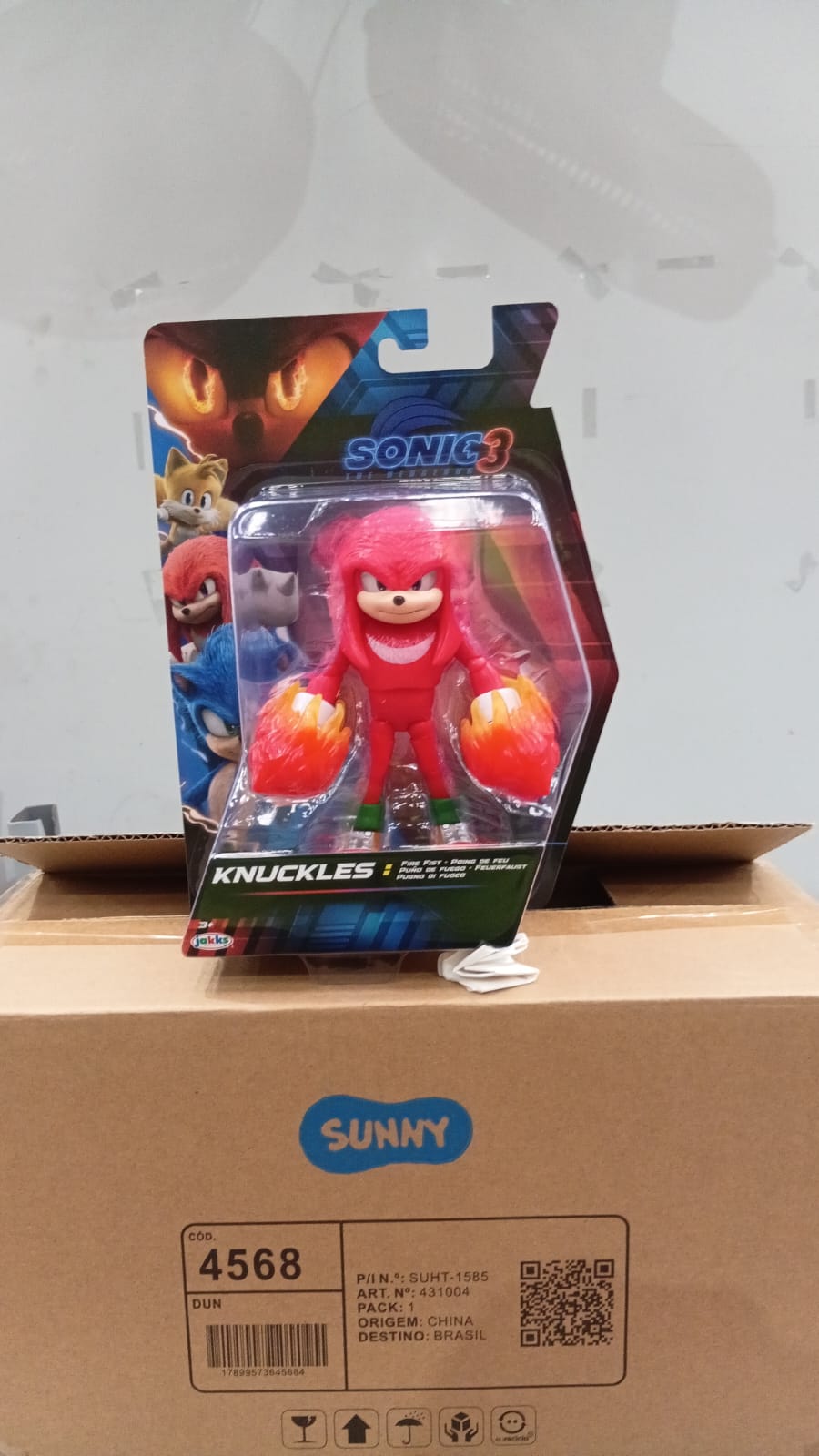 FIGURA 5" SET A SONIC - KNUCKLES Sunny - 004568