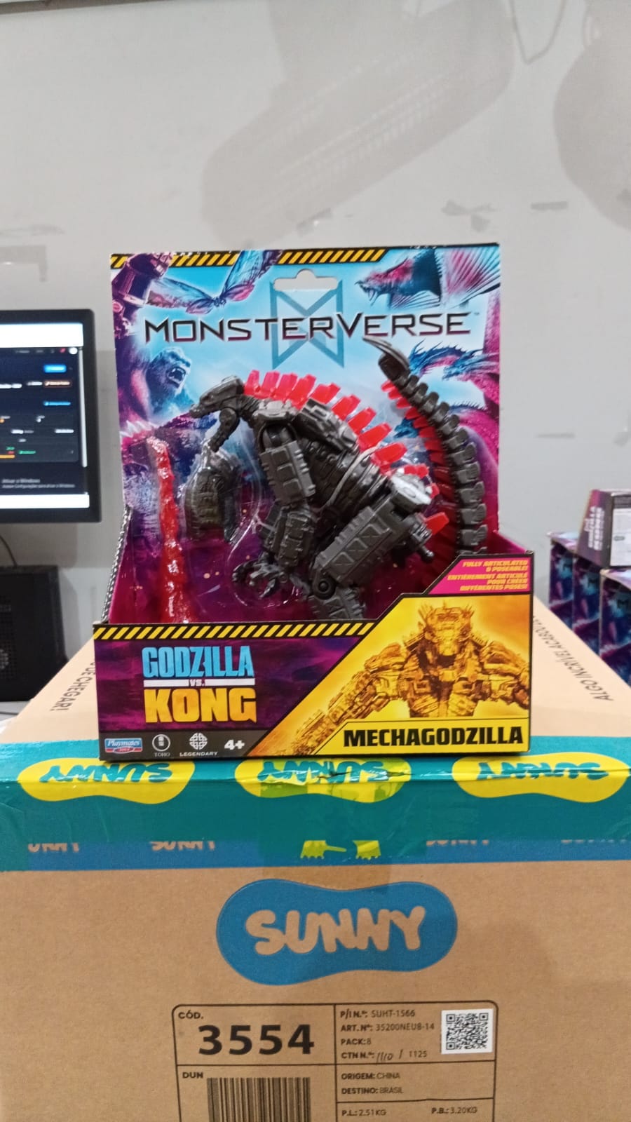 FIGURAS 6" MONSTERVERSE MECHAGODZILLA Sunny - 003554