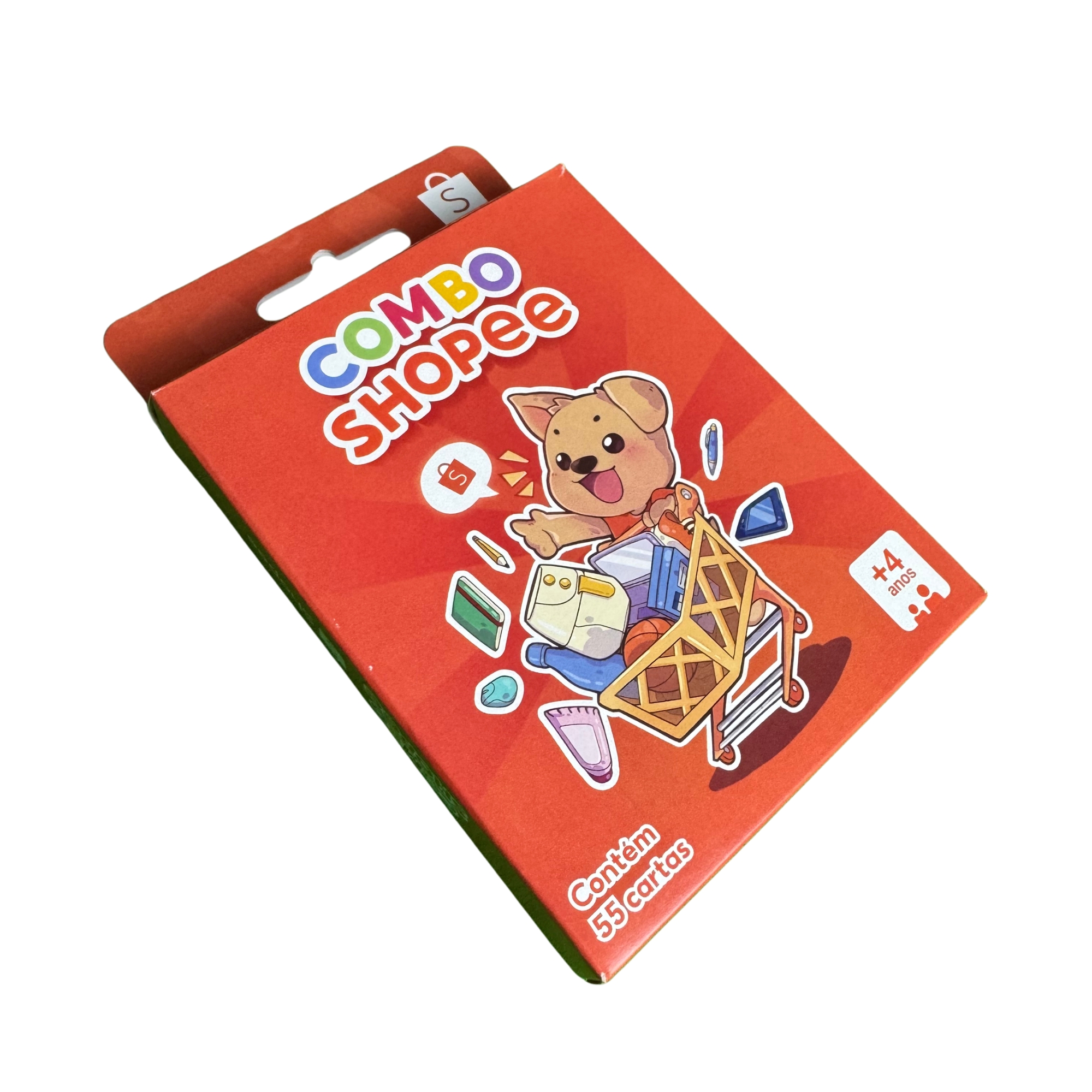 Jogo Combo Shopee c/ 55 Cartas Copag - 37382 (EXCLUSIVO SHOPEE KIDS)