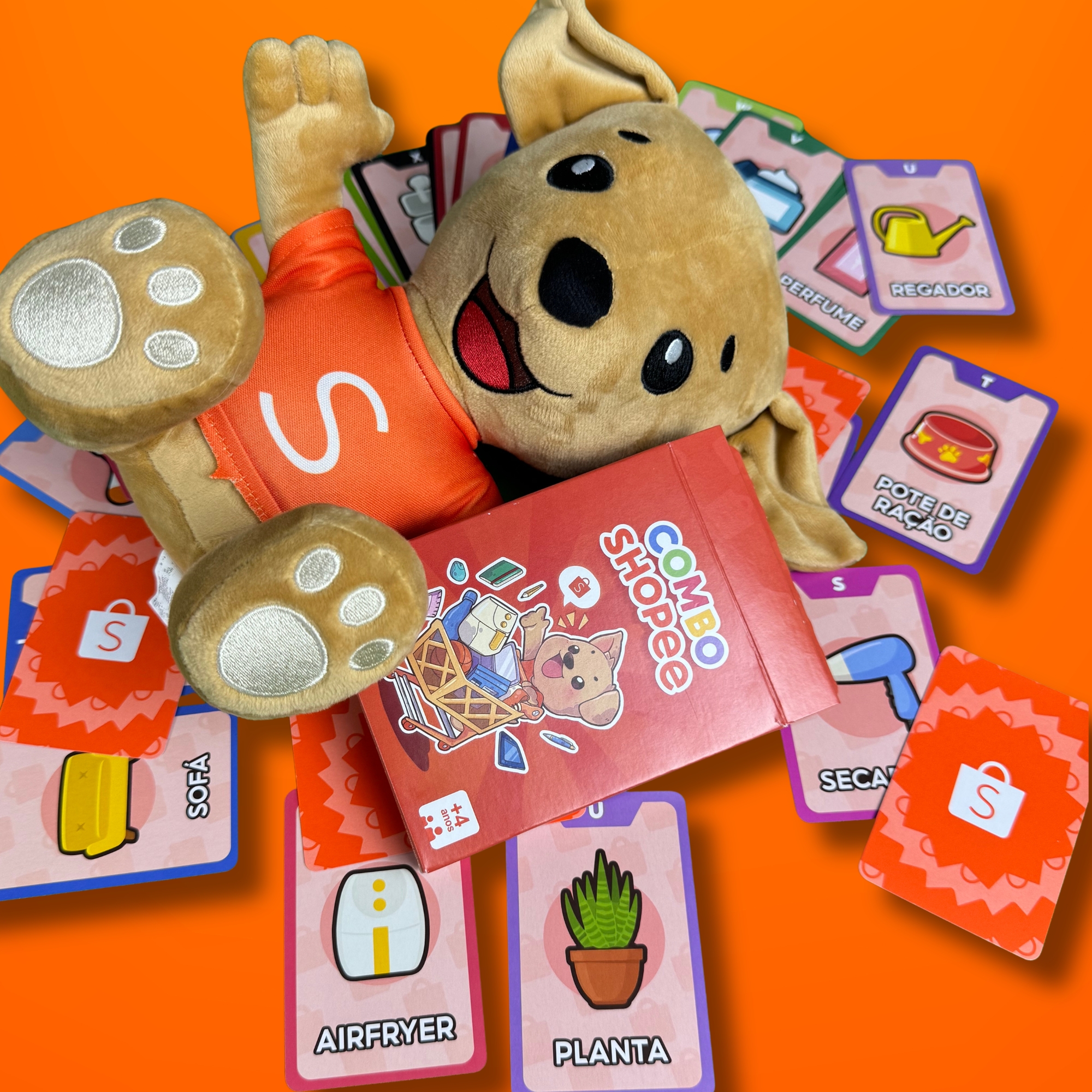 Jogo Combo Shopee c/ 55 Cartas Copag - 37382 (EXCLUSIVO SHOPEE KIDS)
