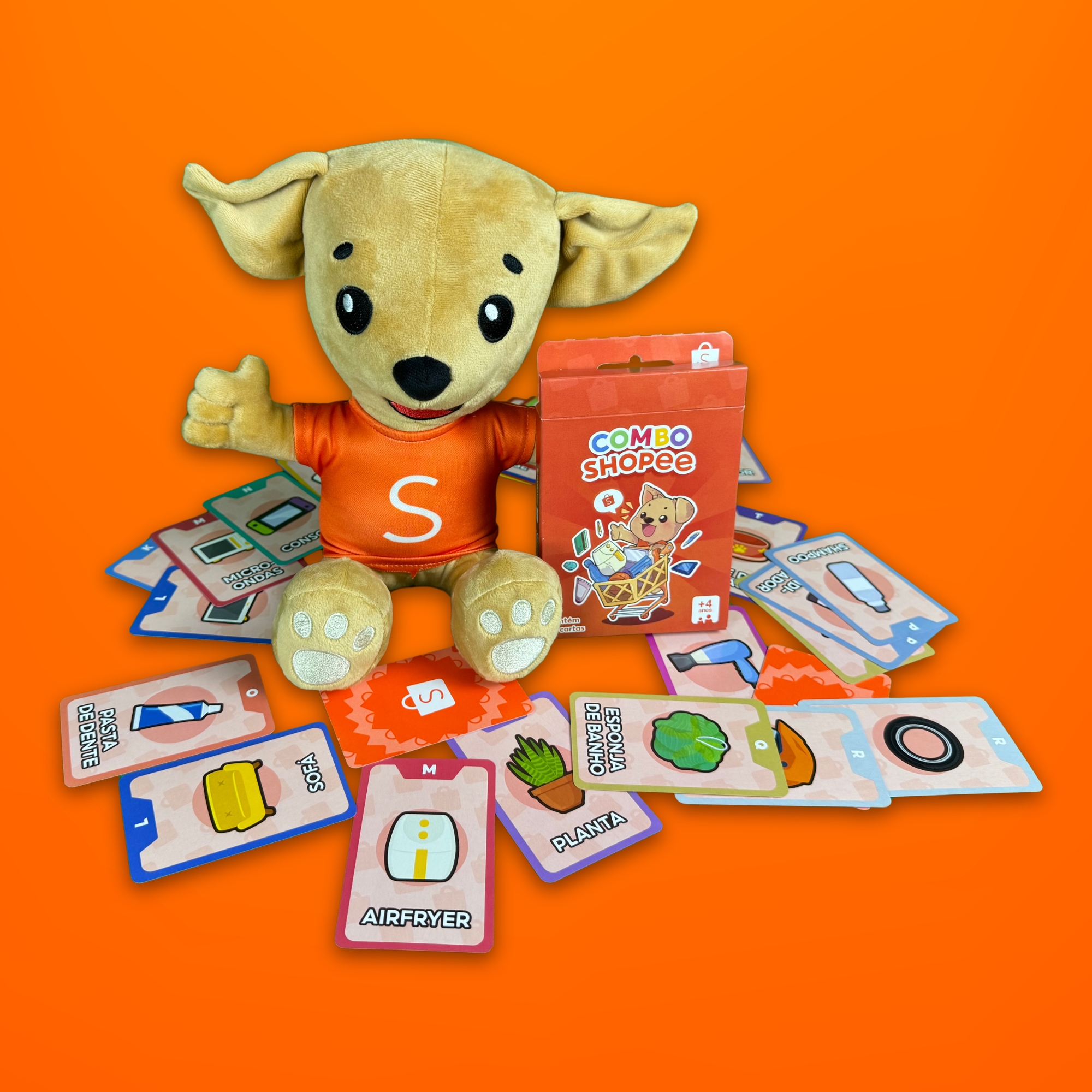 Jogo Combo Shopee c/ 55 Cartas Copag - 37382 (EXCLUSIVO SHOPEE KIDS)