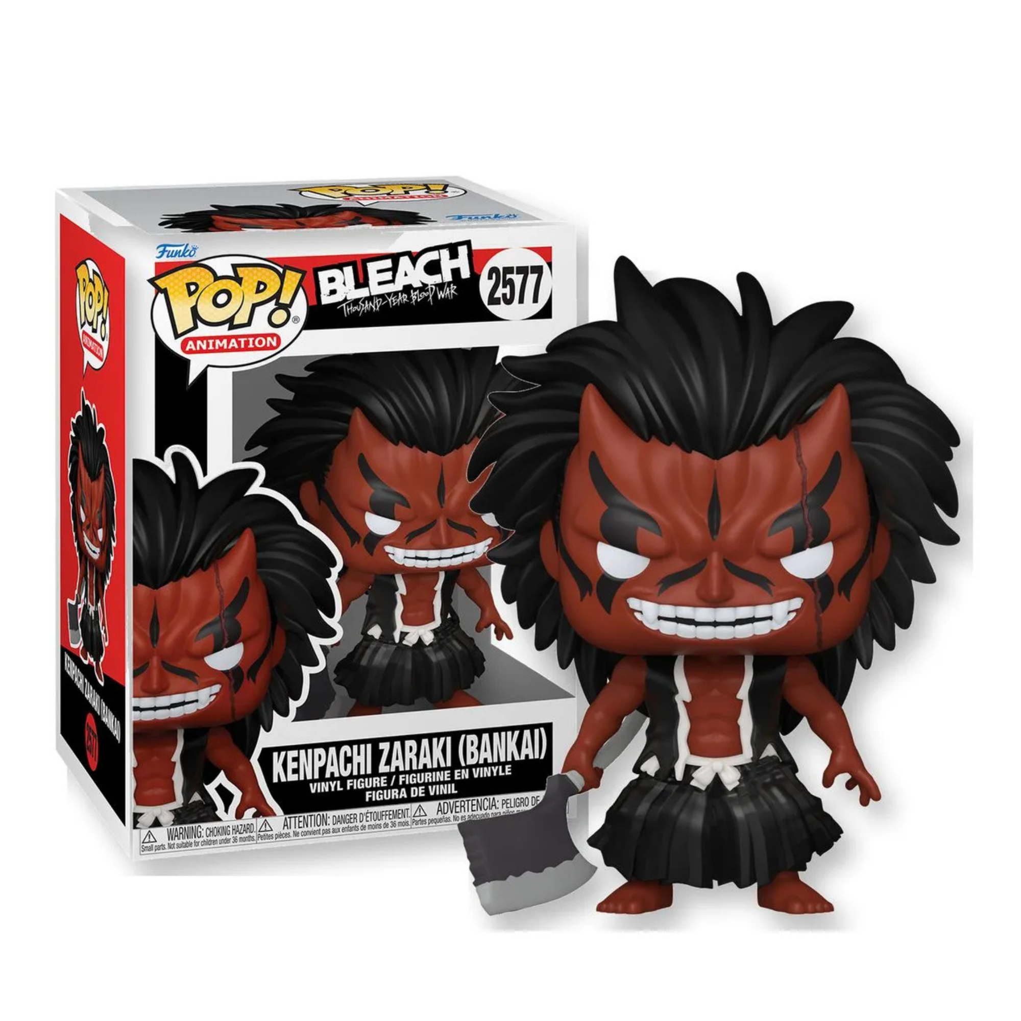Boneco Funko Pop! Bleach A Guerra Sangrenta de Mil Anos - Kenpachi Candide - 13291