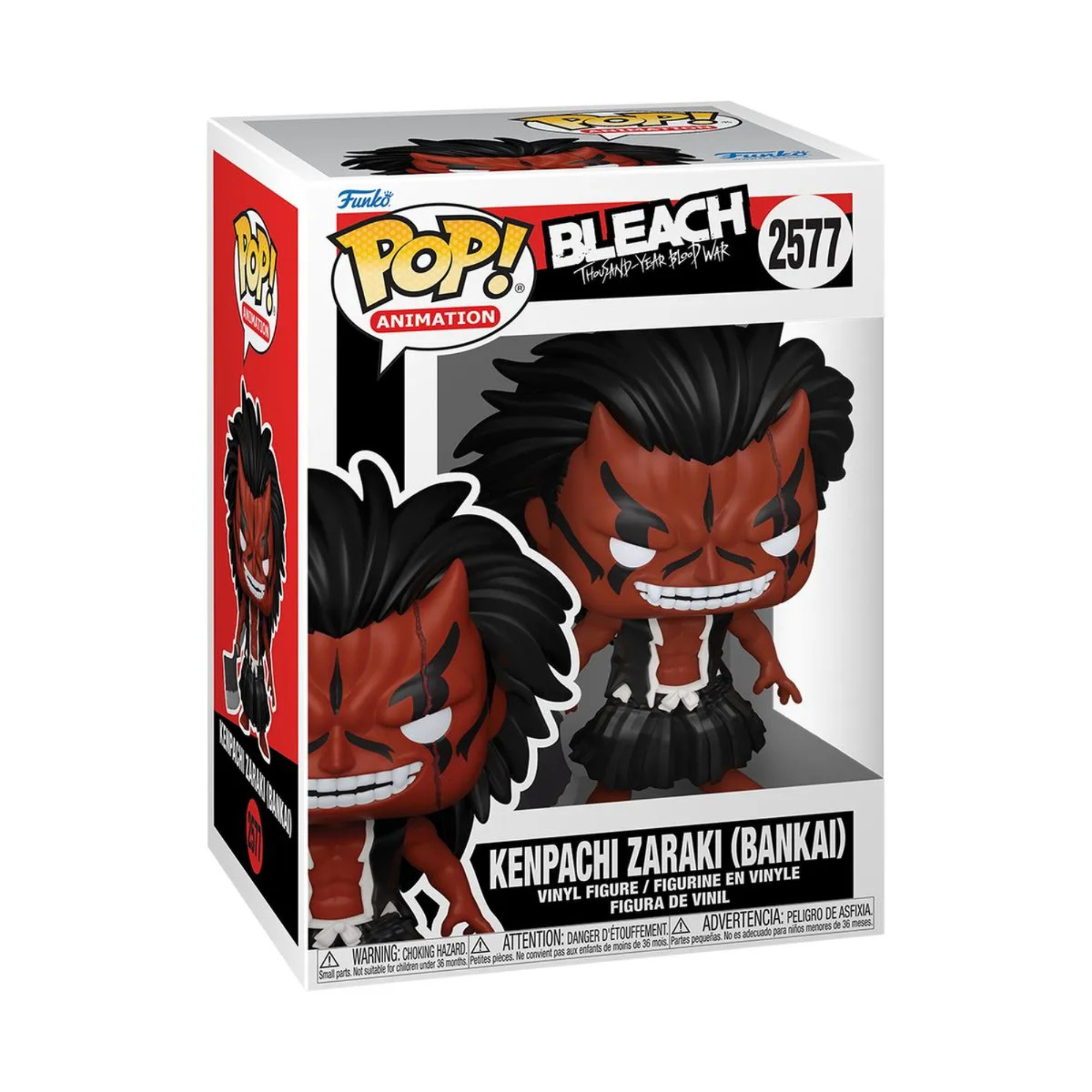 Boneco Funko Pop! Bleach A Guerra Sangrenta de Mil Anos - Kenpachi Candide - 13291