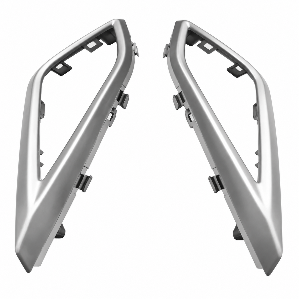 Kit Par Aro Difusor de Ar Central HB20/HB20S/HB20X 12/19 Prata Lado Direito e Esquerdo Expex
