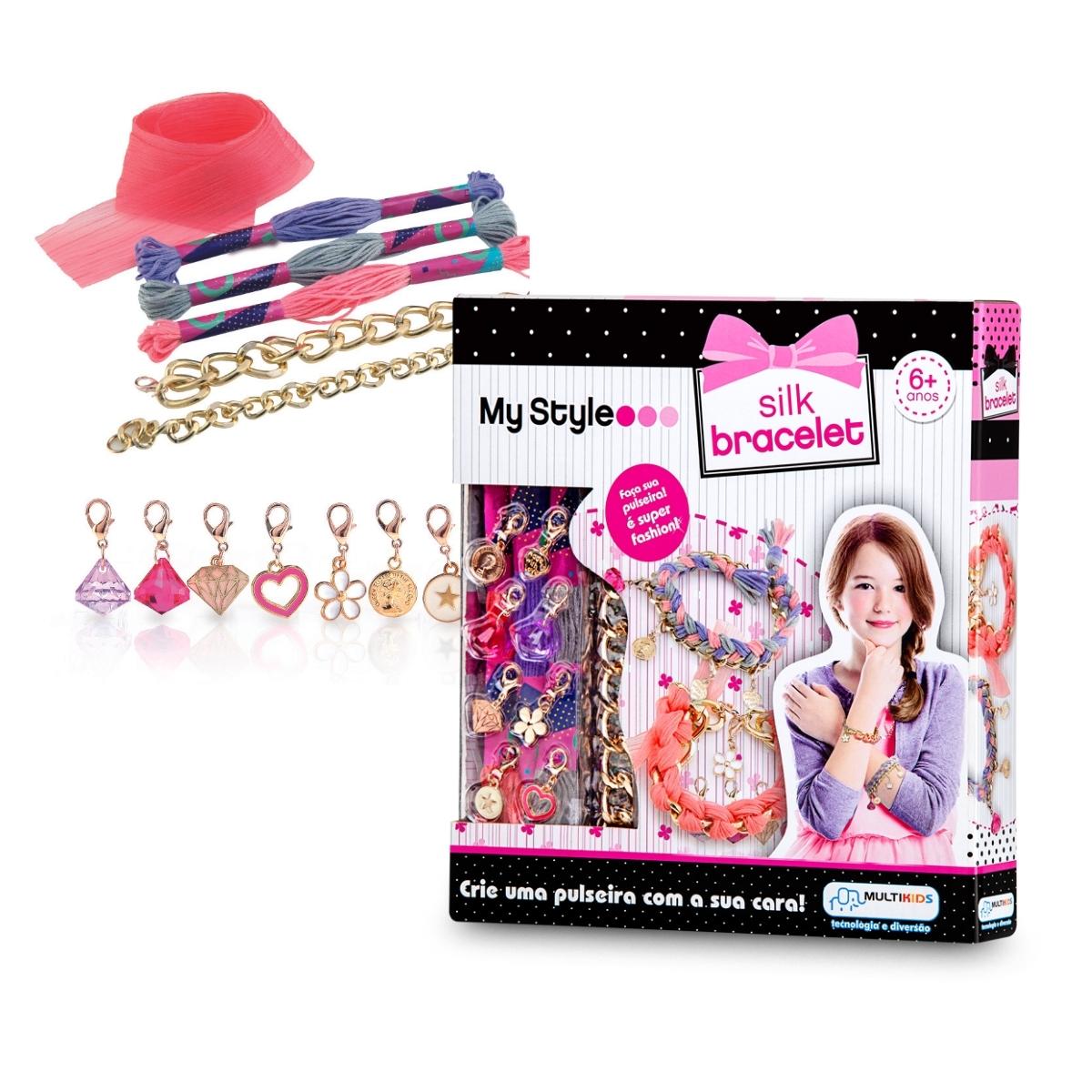 My Style Pulseiras De Seda para Crianças Multikids - BR099