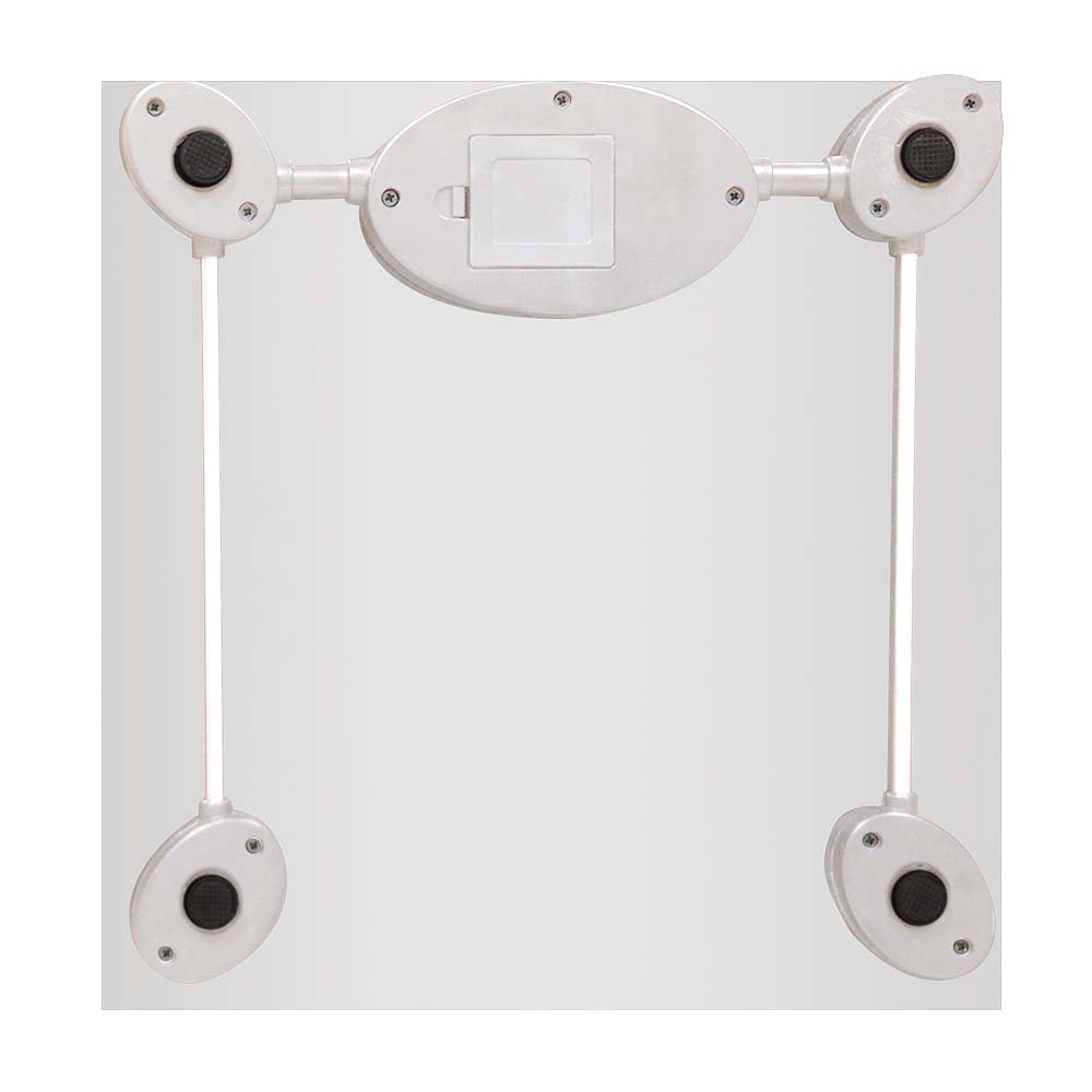 Balança Digital Digi-Health Serene Vidro Temperado Suporta até 180kg Prata Multilaser - HC021