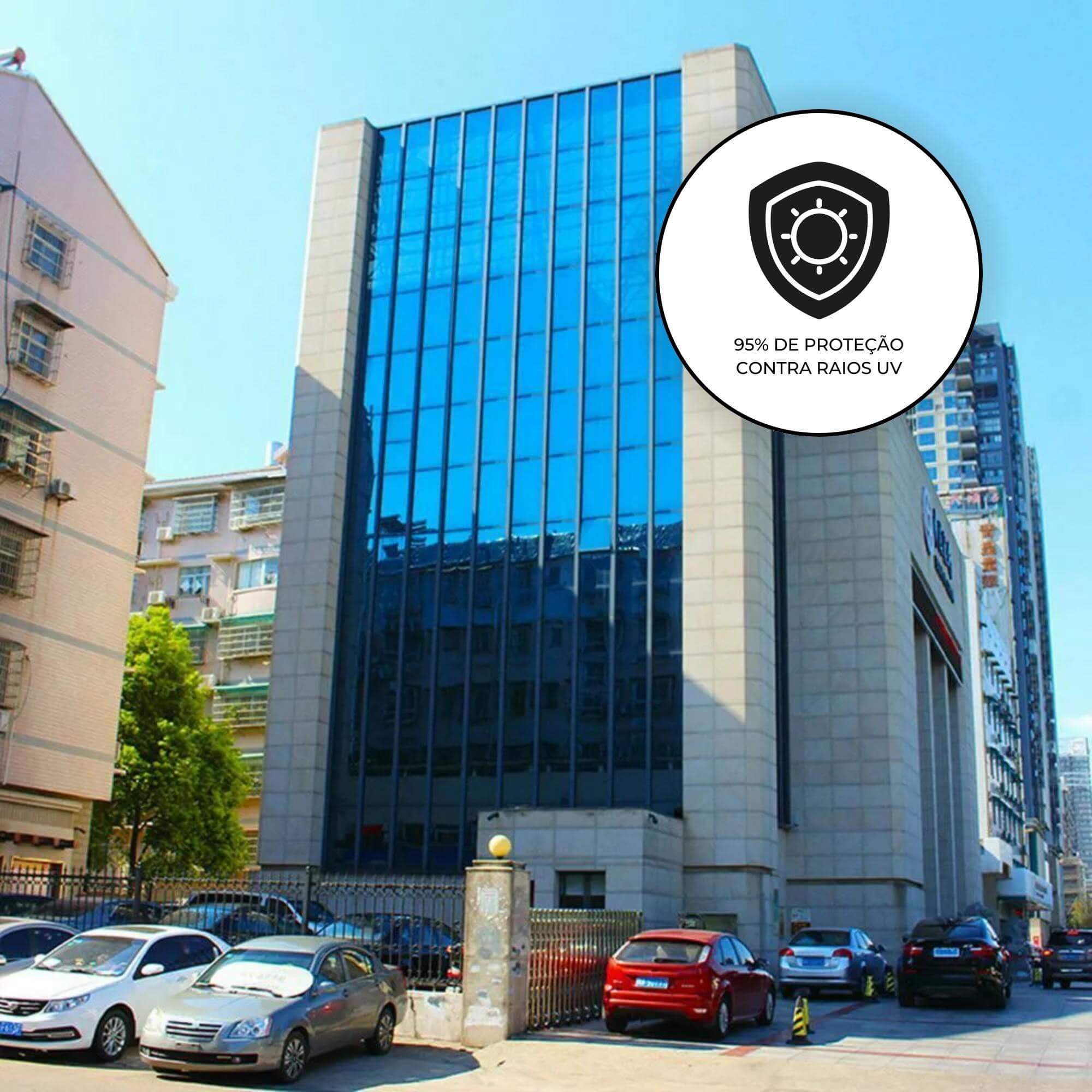 Insulfilm Película Profissional Azul G35 Top Linha Gold SRC 1/2 bobina 15 Metros - Sun Control