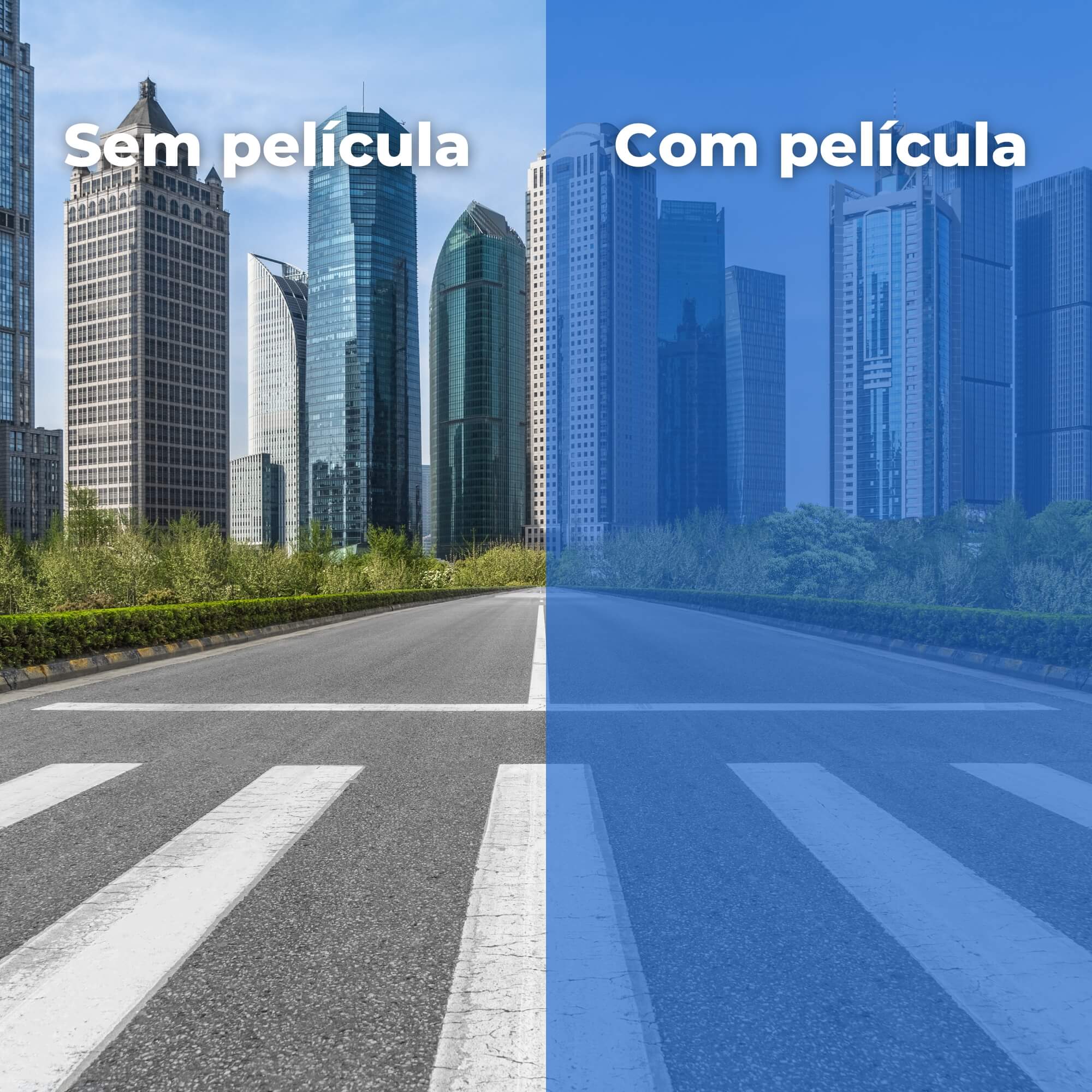 Insulfilm Película Profissional Azul G35 Top Linha Gold SRC 1/2 bobina 15 Metros - Sun Control