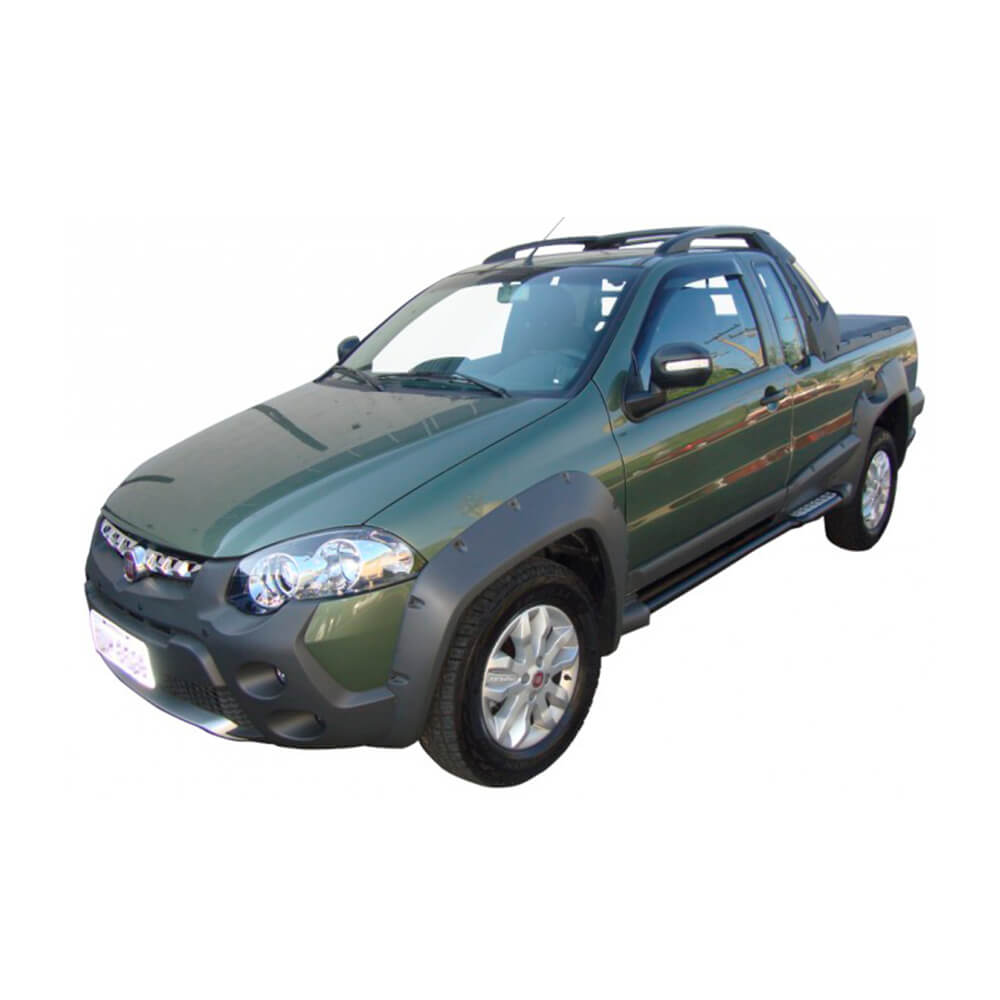 Calha de Chuva para Strada CS/CE/CD 96/20 Palio 96/11 Fire 12/16 2 Portas TG Poli 24002