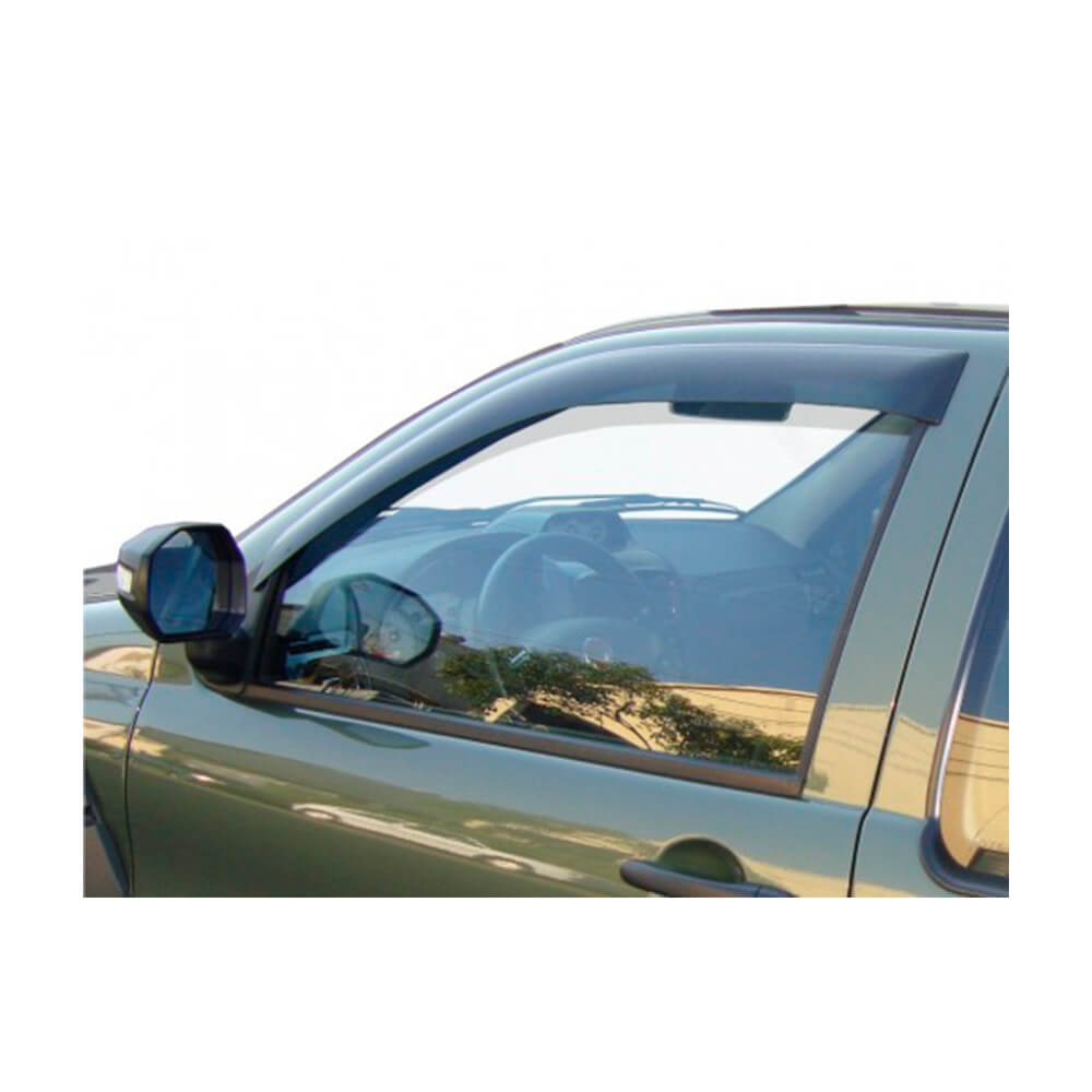 Calha de Chuva para Strada CS/CE/CD 96/20 Palio 96/11 Fire 12/16 2 Portas TG Poli 24002